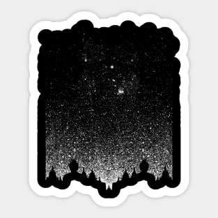 Night At The Temple Sticker